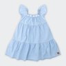 01 vestido jeans infantil menina glinny