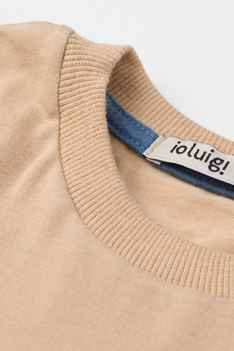 04 conjunto infantil menino bermuda sarja ioluig