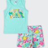 02 conjunto regata infantil menina cute dino marlan