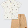 03 conjunto camisa infantil menino tropical marlan