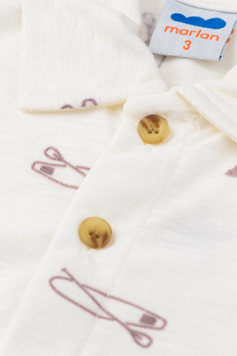 04 conjunto camisa infantil menino tropical marlan