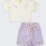 03 conjunto infantil menina bordado milli nina