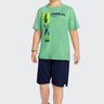 07 conjunto infantil menino camiseta e bermuda marlan