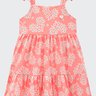 01 vestido infantil menina meia malha floral marlan
