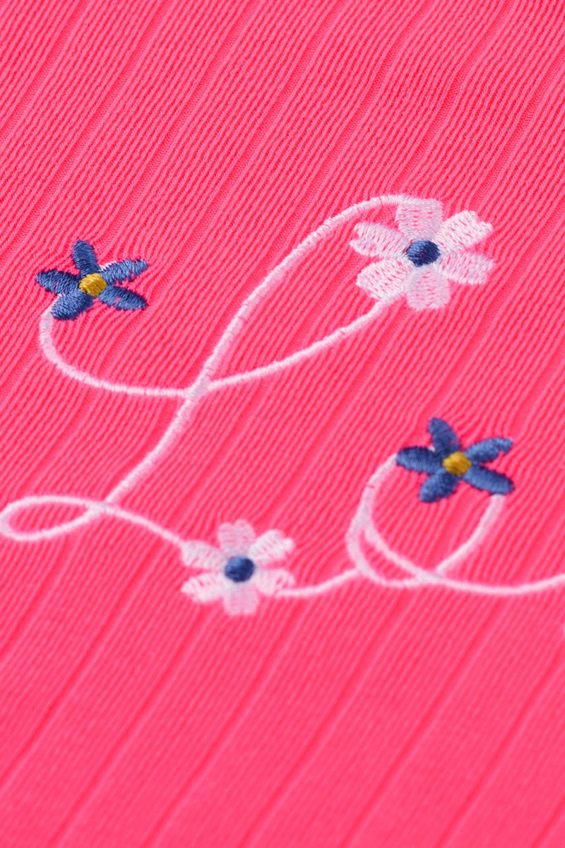 04 conjunto infantil menina blusa canelado love marlan