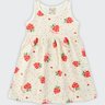 03 vestido infantil em meia malha estampada brandili