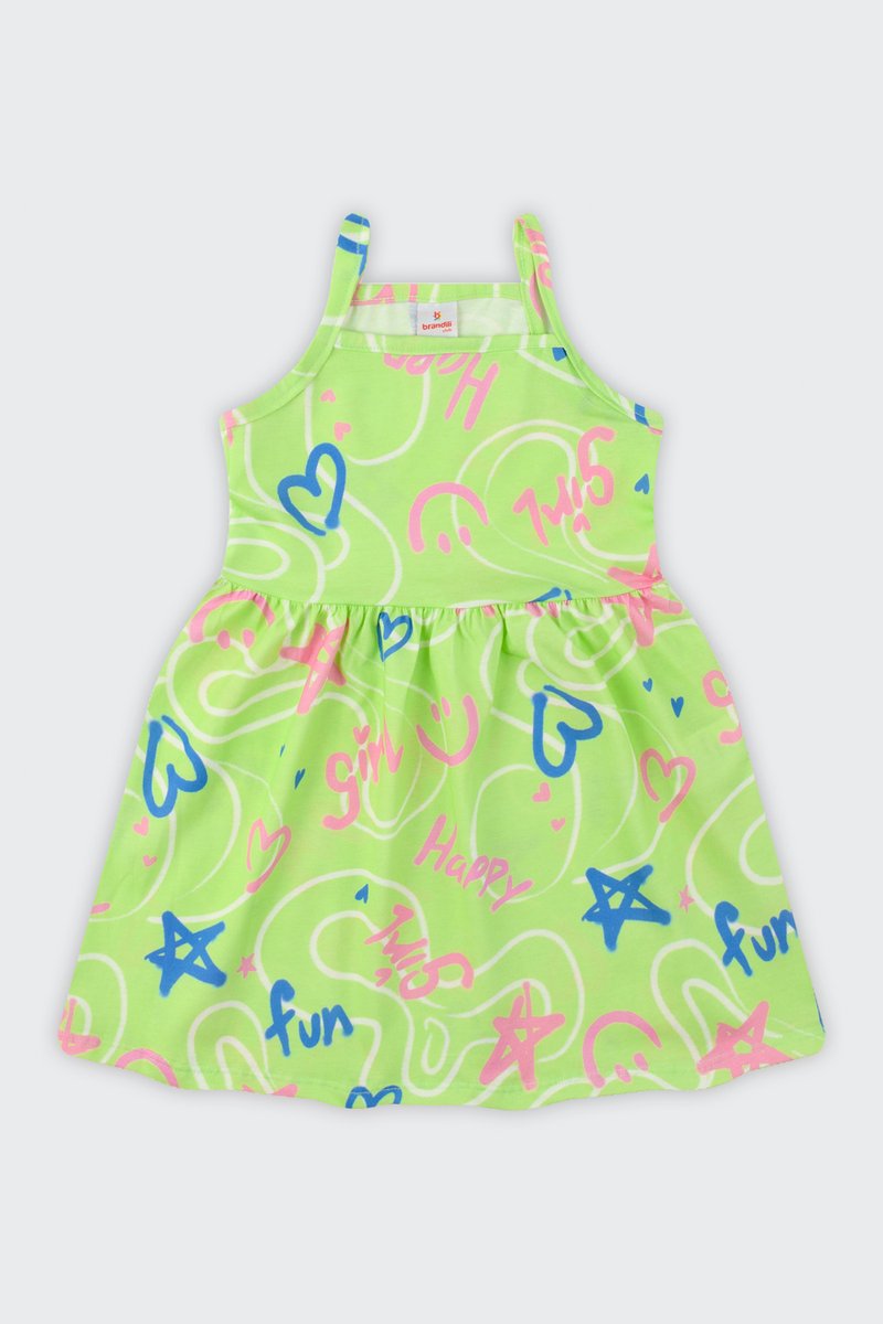 04 vestido infantil menina meia malha alcinha brandili
