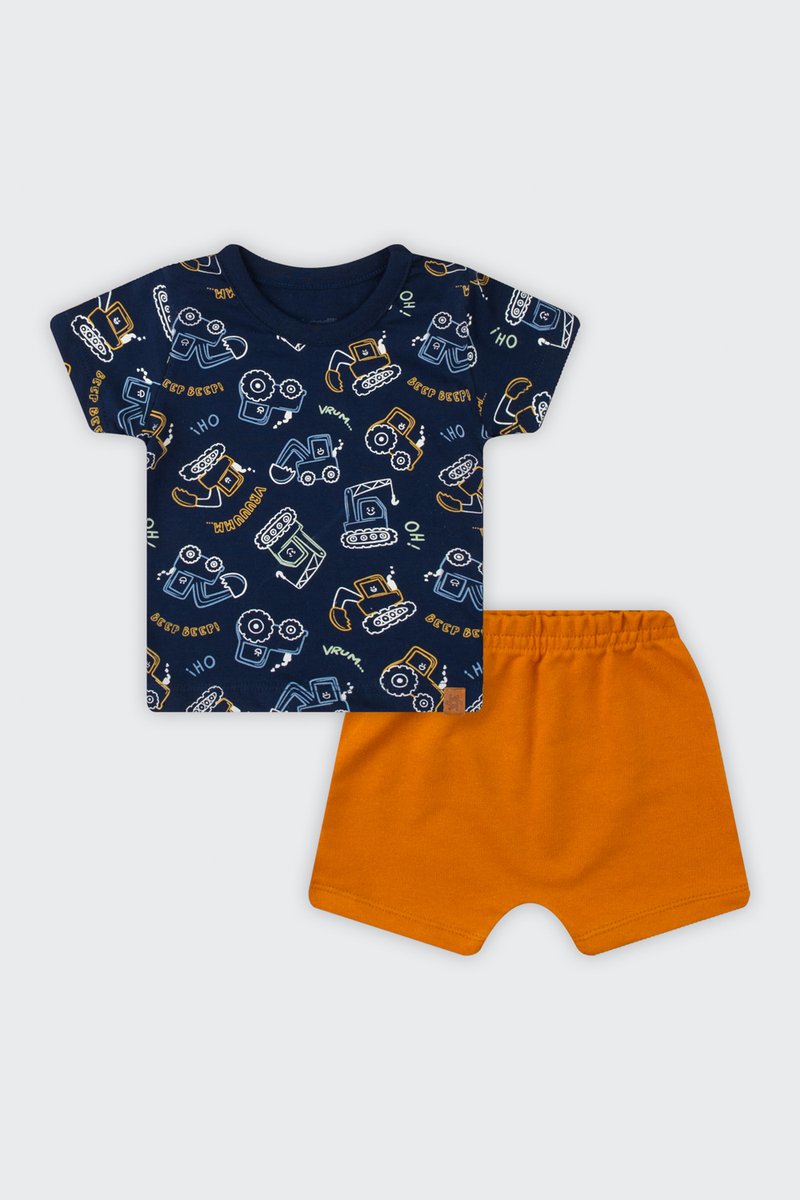 03 conjunto bebe menino beep beep brandili