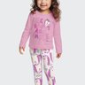02 conjunto longo infantil menina be happy fakini