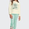 02 conjunto longo infantil menina big flowers fakini
