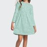 02 vestido infantil menina em meia malha flowers fakini