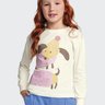 02 blusa manga longa infantil menina doguinho fakini