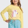 02 blusa manga longa infantil menina shine fakini