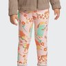 03 legging infantil menina em molecotton dog fakini