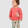 02 conjunto blusao moletom e legging bebe menina elian