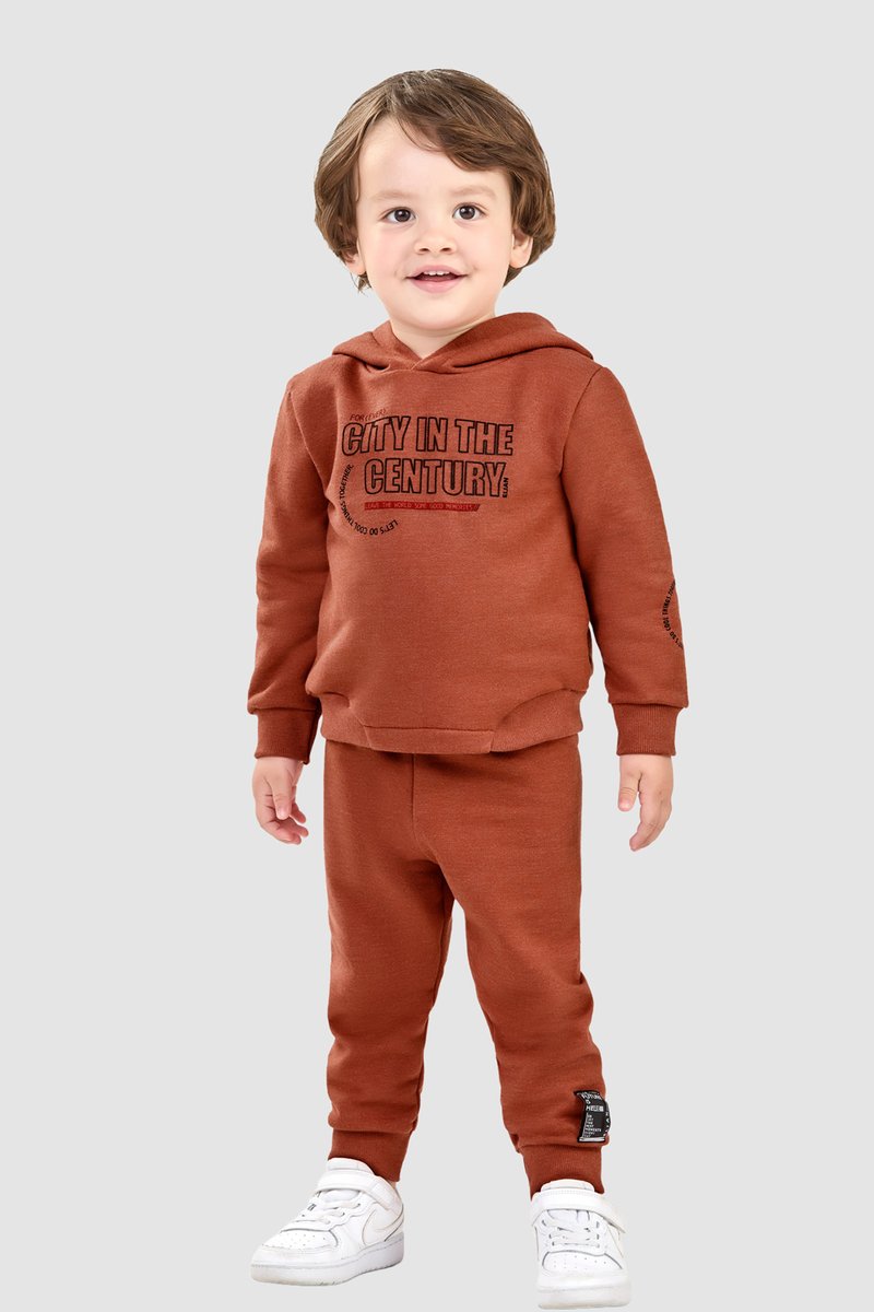 02 conjunto moletom com capuz infantil menino century elian