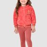 02 conjunto jaqueta em pelo infantil menina elian