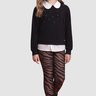 02 conjunto blusao e legging infantil menina milli nina