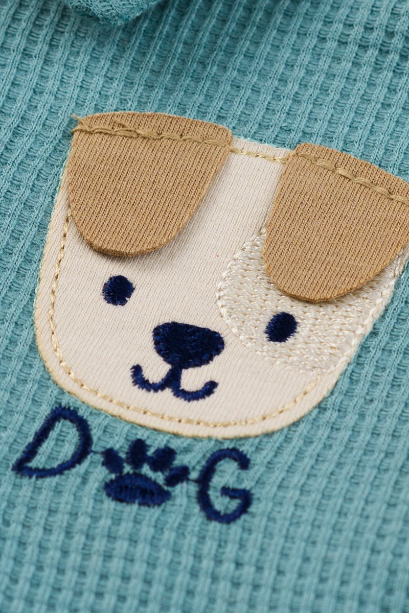 05 conjunto polo bebe menino cachorrinho brandili