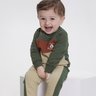 02 conjunto bebe menino moletom peluciado be brave alakazoo