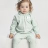 02 conjunto bebe menina em molecotton peluciado alakazoo