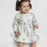 04 vestido manga longa bebe menina em moletinho soft alakazoo