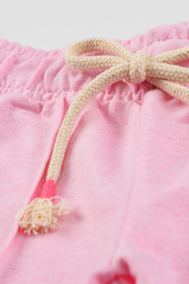 07 calca flare em moletinho linho infantil menina fakini