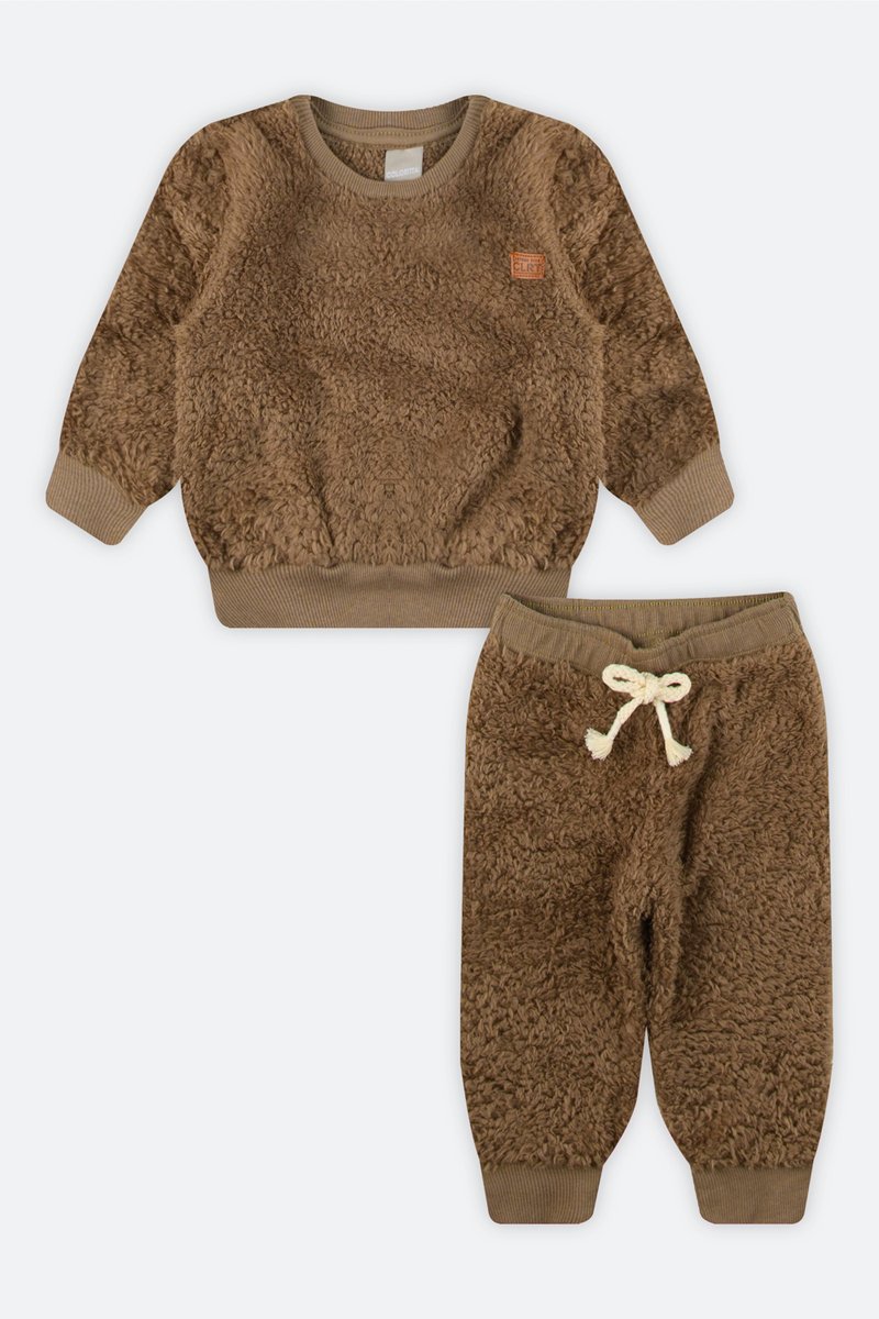 07 conjunto em pelo bebe menino coloritta