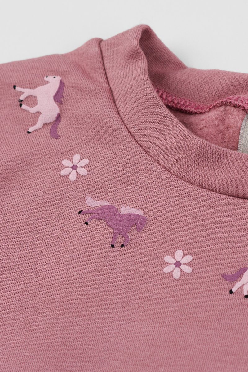 10 conjunto blusao molecotton infantil menina coloritta