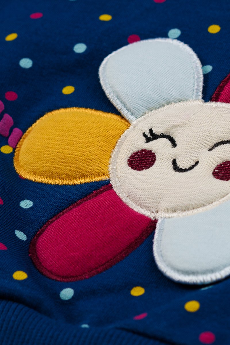 04 conjunto bebe menina blusao em moletom peluciado elian