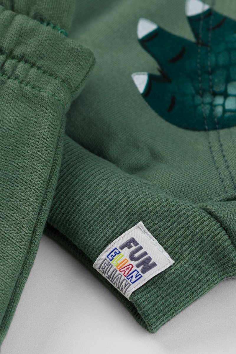 05 conjunto moletom infantil menino aplique interativo elian