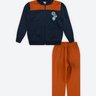 Conjunto Jaqueta Moletom com Capuz Infantil Menino Elian Conjunto Jaqueta Moletom com Capuz Infantil Menino Elian