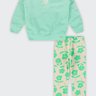 05 conjunto blusao moletom infantil menina sou florida fakini