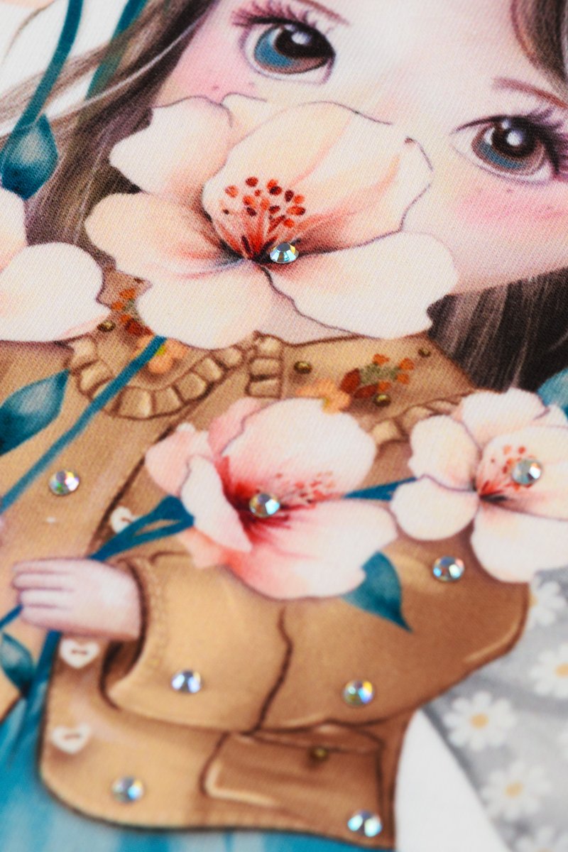 06 conjunto blusao moletom e legging infantil menina alakazoo