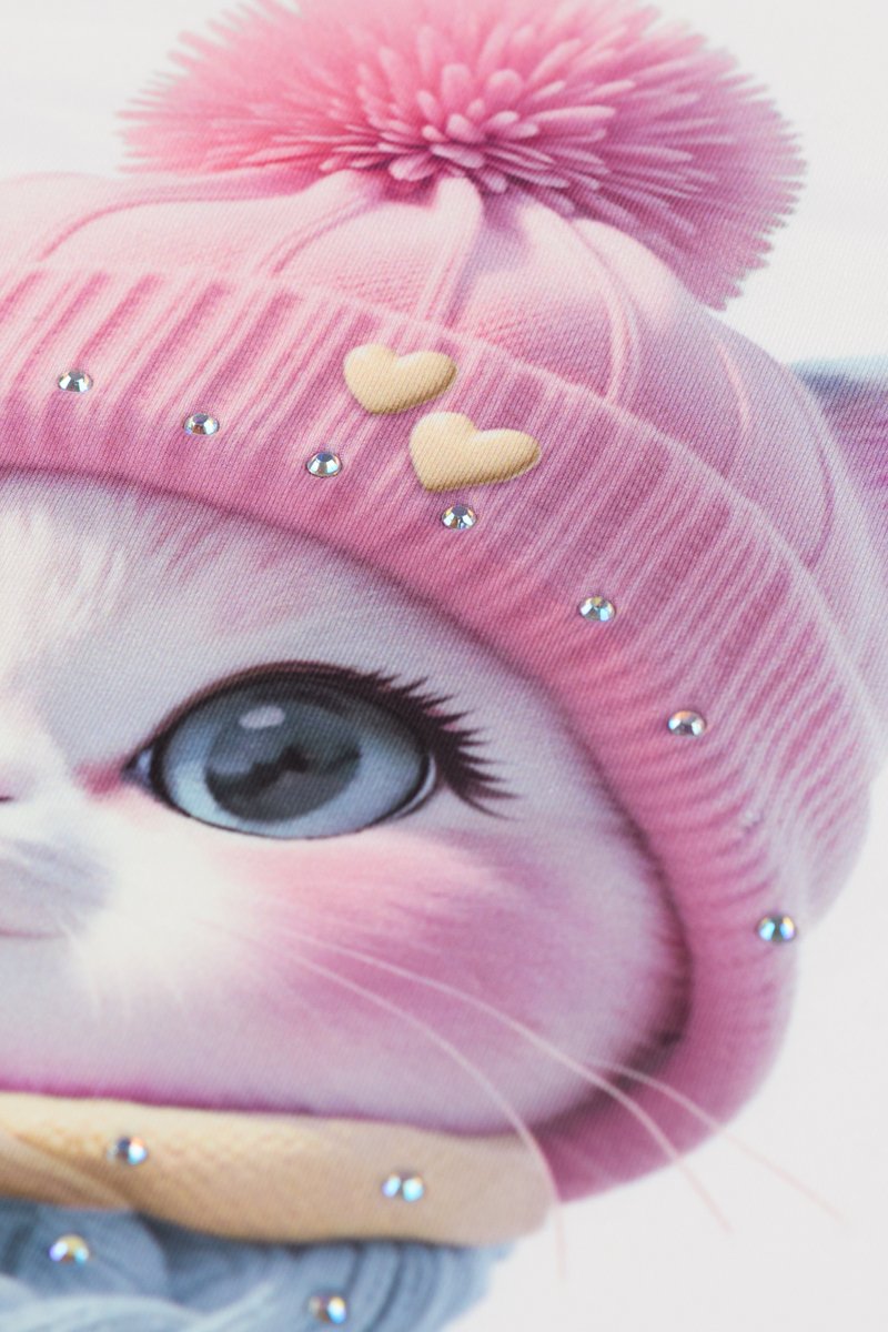 07 blusa manga longa em malha modelli infantil menina alakazoo