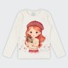 11 blusa manga longa em malha modelli infantil menina alakazoo