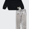 03 conjunto infantil menina com blusao e legging foil alakazoo