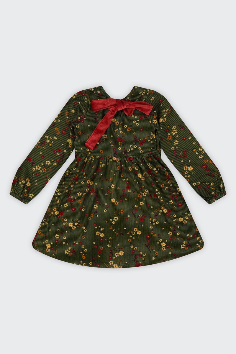 06 vestido manga longa infantil menina em meia malha alakazoo