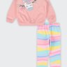 05 conjunto blusao e legging infantil menina alakazoo
