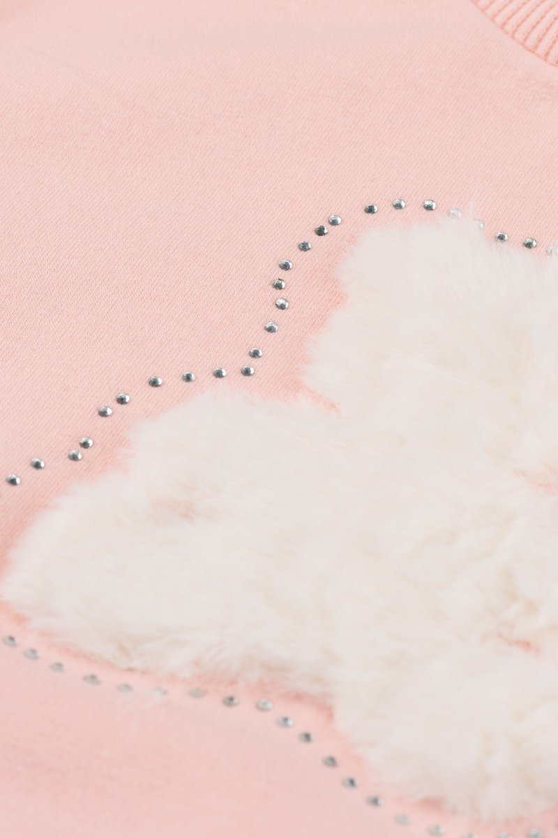 03 conjunto bebe menina em molecotton ursinho glinny