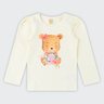 03 blusa manga longa em cotton infantil menina glinny
