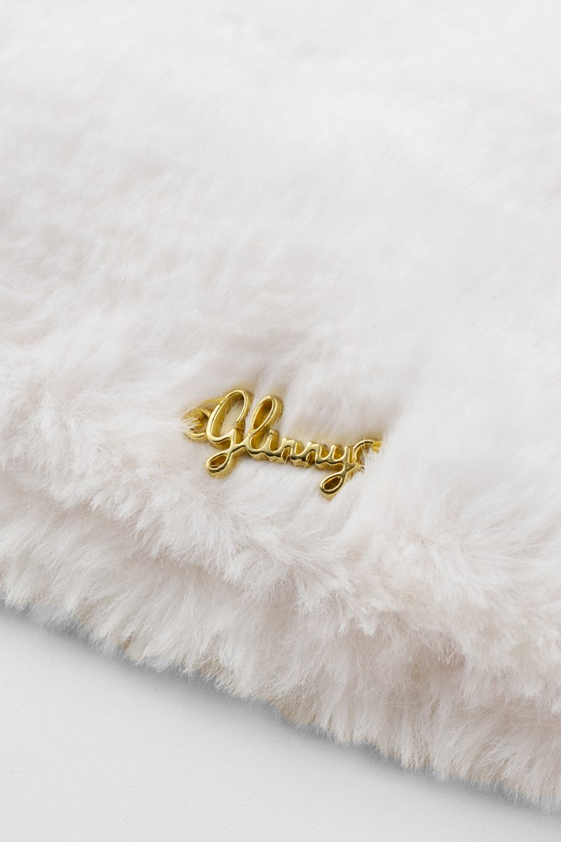 07 conjunto vestido e colete em pelo infantil menina glinny