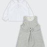 12 conjunto camisa e vestido infantil menina glinny