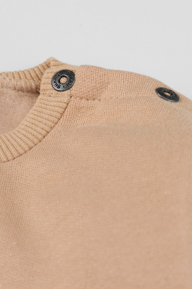 03 conjunto bebe menino em moletom peluciado glinny