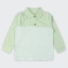 03 camisa polo infantil menino em cotton listrado glinny