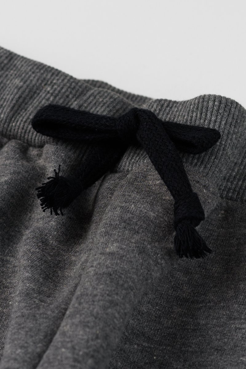 06 calca jogging moletom peluciado infantil menino boca grande