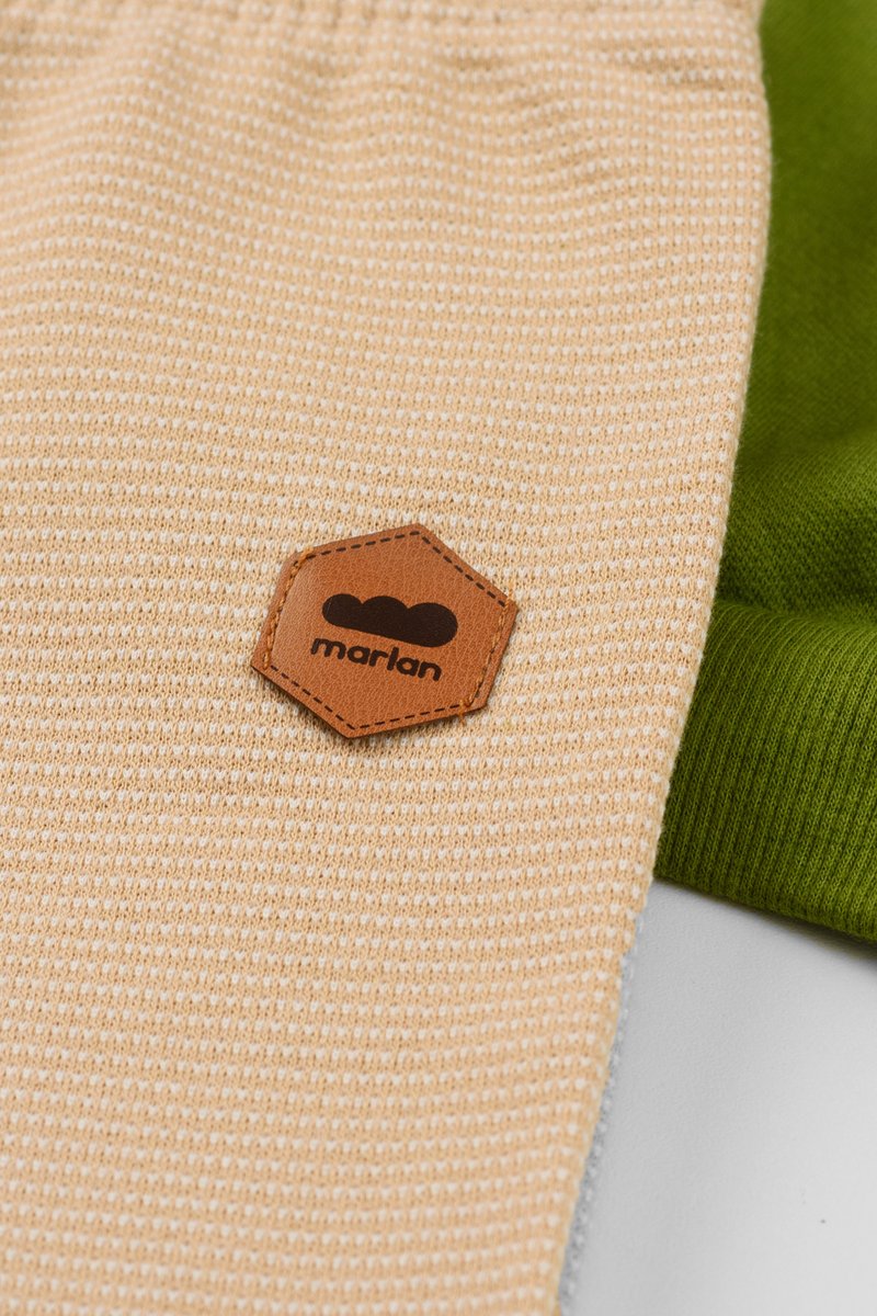 04 conjunto moletom peluciado com capuz infantil menino marlan