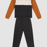 Conjunto Moletom Peluciado Infantil Menino Boston Brandili Conjunto Moletom Peluciado Infantil Menino Boston Brandili