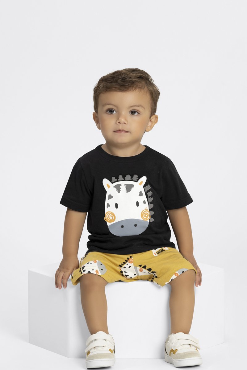 Conjunto Bebê Menino Zebrinha Alakazoo